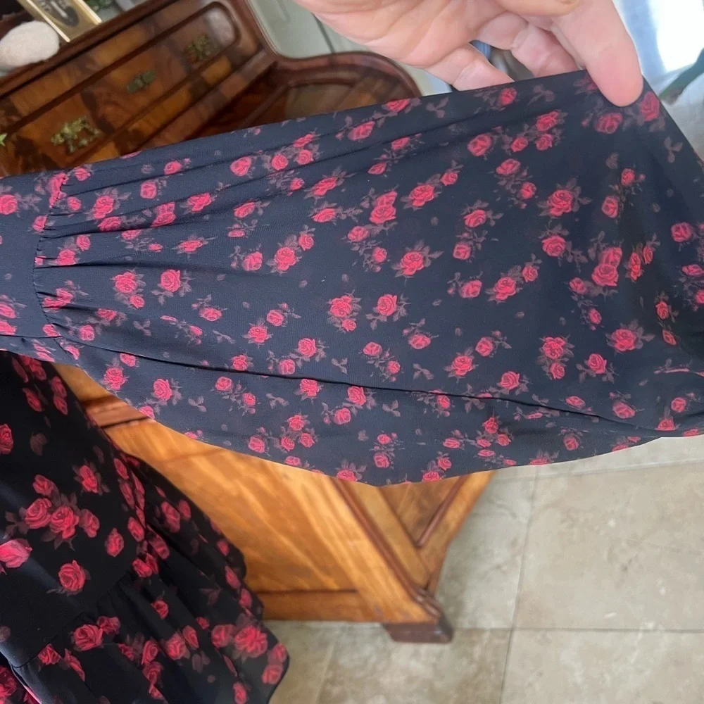 Michael Kors, ladies, long sleeve, sheer blouse, size, small excellent condition